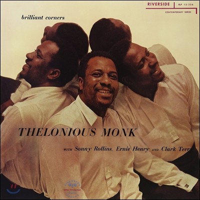 Max Roach,Clark Terry,Sonny Rollins,Paul Chambers,Oscar Pettiford,Ernie Henry,Orrin Keepnews — Thelonious Monk (델로니어스 몽크) - Brilliant Corners 앨범 커버