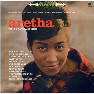 Aretha Franklin,Ray Bryant — Aretha Franklin (아레사 프랭클린) - Aretha with the Ray Bryant Combo 앨범 커버