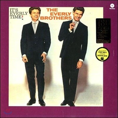 The Everly Brothers — It's Everly Time! 앨범 커버
