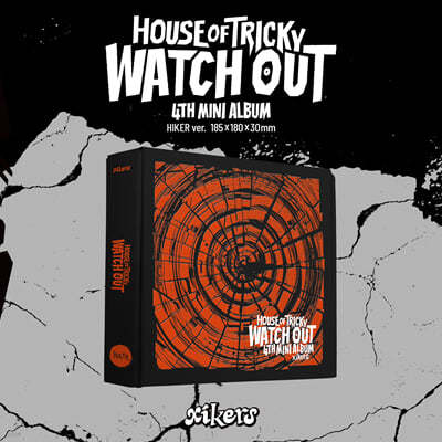 Ŀ (xikers) - 4TH MINI ALBUM [HOUSE OF TRICKY : WATCH OUT][HIKER ver.]