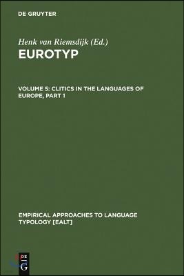 Clitics in the Languages of Europe