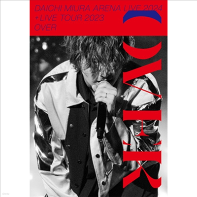 Miura Daichi (̿ ġ) - Arena Live 2024 + Live Tour 2023 (Over) (ڵ2)(3DVD+2CD)