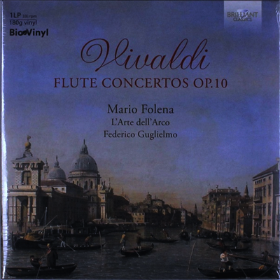 Mario Folena — 비발디: 플루트 협주곡 (Vivaldi: Flute Concertos) - Mario Folena 앨범 커버