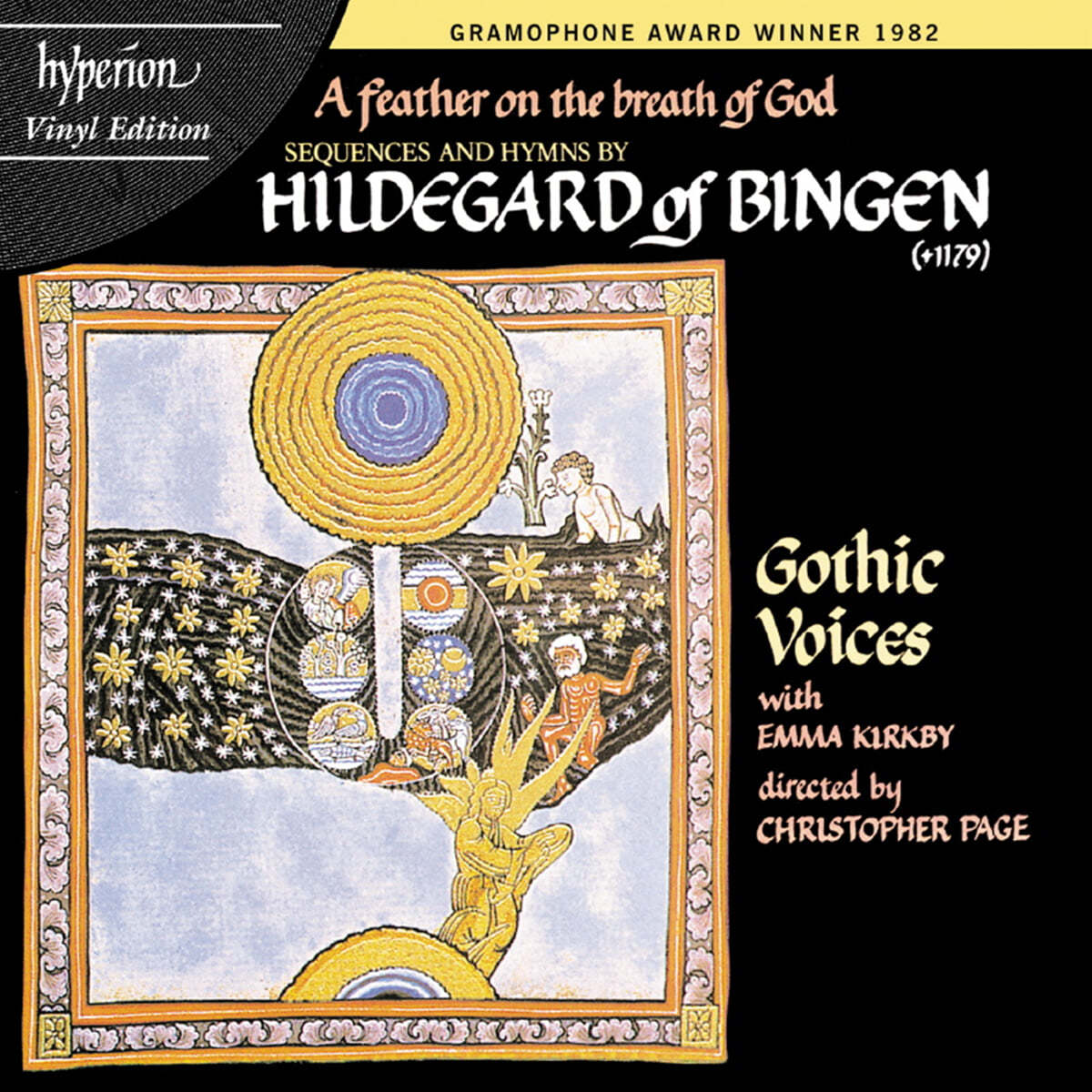 Gothic Voices 힐데가르트 폰 빙엔: 신의 숨결 위의 깃털 - 세쿠엔티아와 힘누스 모음집 (Hildegard of Bingen: A feather on the breath of God) [LP]