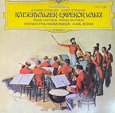 [LP] 칼 뵘 - Karl Bohm - Struauss Kaiserwalzer (Emperor Waltz) LP [성음-라이센스반]