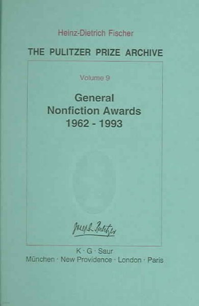 General Nonfiction Award 1962 - 1993