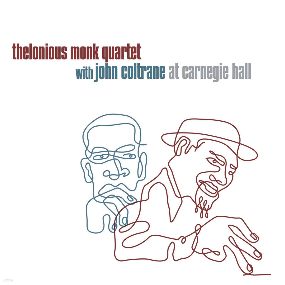 Thelonious Monk Quartet / John Coltrane (텔로니어스 몽크 쿼텟, 존 콜트레인) - At Carnegie Hall [투명 컬러 2LP]