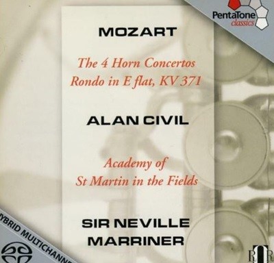 ׺  - Neville Marriner - Mozart The Four Horn Concertos [SACD] [E.U߸]