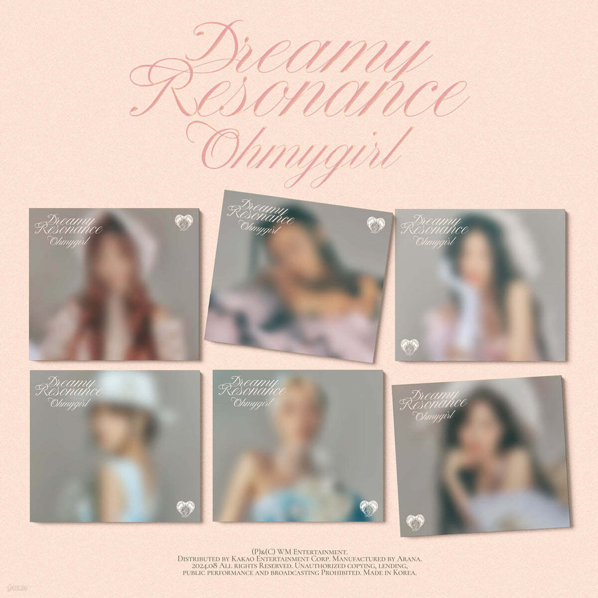 오마이걸 (OH MY GIRL) - 미니앨범 10집 : Dreamy Resonance [Digipack][6종 중 1종 랜덤발송]