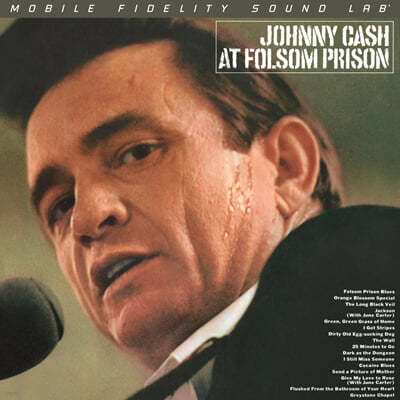 Johnny Cash (조니 캐시) — At Folsom Prison 앨범 커버