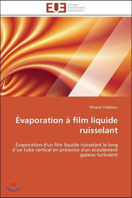 ?vaporation ? Film Liquide Ruisselant