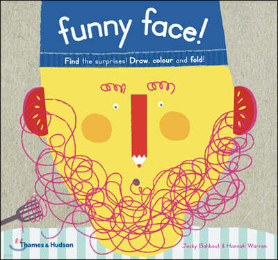 Funny Face!: Find the Surprises! Draw, Color and Fold!