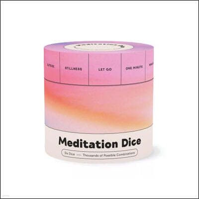 Meditation Dice: 6 Dice--Thousands of Possible Combinations!