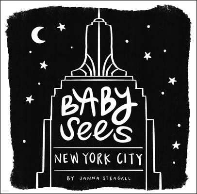 Baby Sees New York City: A High-Contrast Board Book for Babies