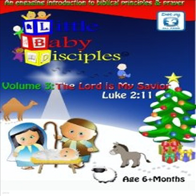 Little Baby Disciples 3: The Lord Is My Savior ( Ʊ ŵ 3: ִ ׸) (ڵ1)(ѱ۹ڸ)(DVD)