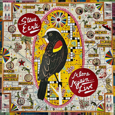 Steve Earle — Alone Again (Live) 앨범 커버