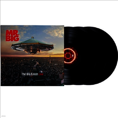 Mr. Big — Big Finish Live 앨범 커버