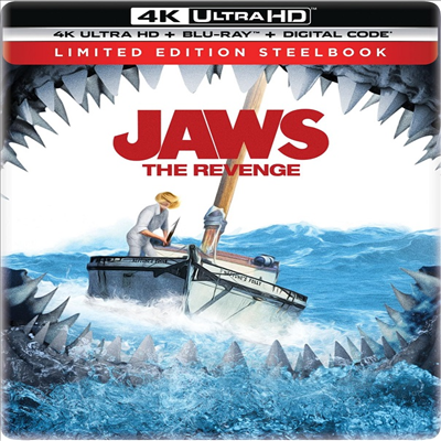 Jaws: The Revenge (ҽ 4) (1987)(Steelbook)(ѱ۹ڸ)(4K Ultra HD + Blu-ray)