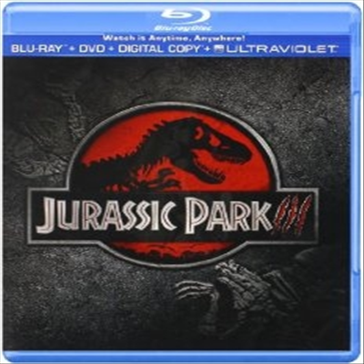 Jurassic Park III (  3) (ѱ۹ڸ)(Blu-ray) (2001)