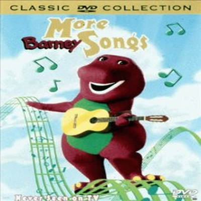 More Barney Songs (ٴ:  ٴ ) (ڵ1)(ѱ۹ڸ)(DVD)