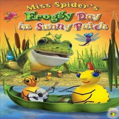 Miss Spider's Sunny Patch Friends - Froggy Day In Sunny Patch (̴̽ ̵) (ڵ1)(ѱ۹ڸ)(DVD)