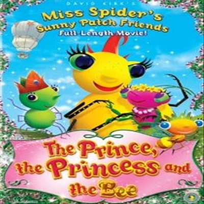 Miss Spider's Sunny Patch Friends - Prince The Princess & The Bee (̴̽ ̵) (ڵ1)(ѱ۹ڸ)(DVD)