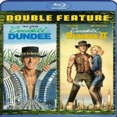 Crocodile Dundee / Crocodile Dundee II (ũĿ  1.2) (ѱ۹ڸ)(Blu-ray)