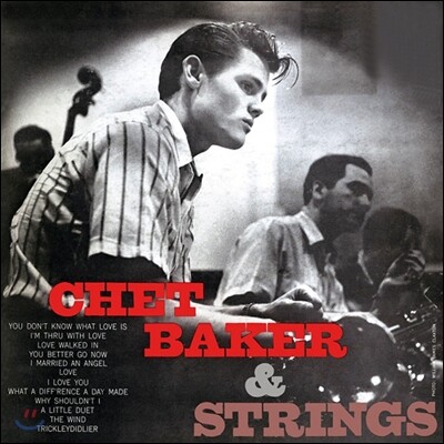 Chet Baker — With Strings 앨범 커버
