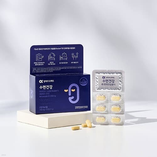 [정관장] 알파프로젝트 수면건강 700mg* 30정 (3...