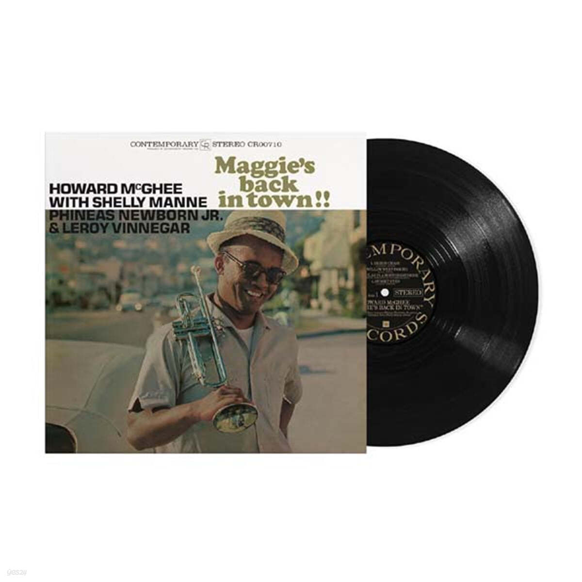 Howard McGhee (하워드 맥기) - Maggie&#39;s back in town!! [LP]