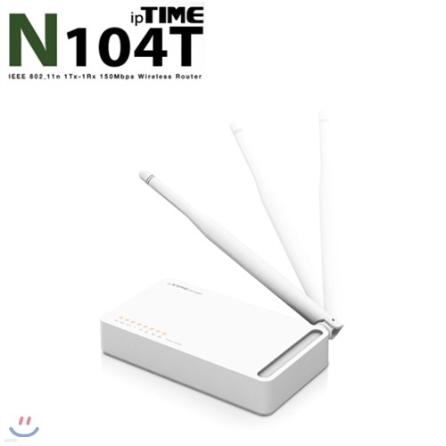 ipTIME N104T  (150Mbps 11n 4LAN Ʈ  / ׳ / QoS )