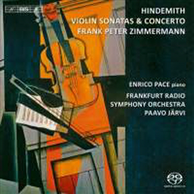 Ʈ: ̿ø ְ & ̿ø ҳŸ (Hindemith: Violin Concerto & Violin Sonatas) (SACD Hybrid) - Frank Peter Zimmermann