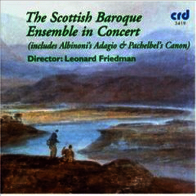 스코틀랜드 바로크 앙상블 베스트 (Scottish Baroque Ensemble Best)(CD) - Scottish Baroque Ensemble