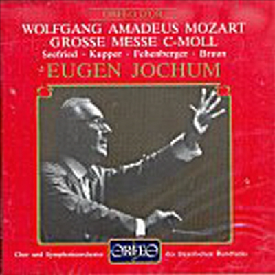 모차르트 : 대미사 (Mozart : Grosse Messe K.427)(CD) - Eugen Jochum