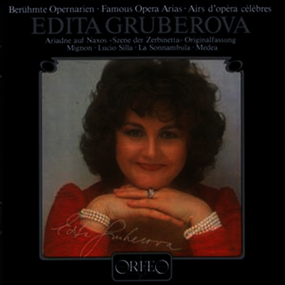 에디타 그루베로바 - 유명 오페라 아리아집 (Edita Gruberova Sings Famous Sings Opera Arias)(CD) - Edita Gruberova