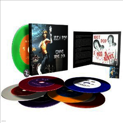 Iggy Pop — Gimme Some Skin - The 7inch Collection Numbered only 1000 Made 앨범 커버