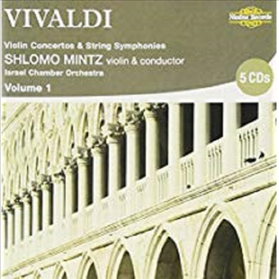 ߵ : ̿ø ְ    1 (Vivaldi : Violin Concertos & String Symphonies Vol.1) (5 for 4) - Shlomo Mintz