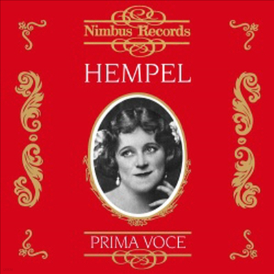 프리다 헴펠 - 오페라 아리아집 (Frieda Hempel Sings Opera Arias)(CD) - Frieda Hempel
