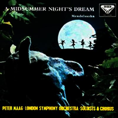 Peter Maag — 멘델스존 : 한 여름 밤의 꿈 (Mendelssohn: A Midsummer Night's Dream) - Peter Maag 앨범 커버