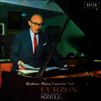 Clifford Curzon,George Szell — 브람스 : 피아노 협주곡 1번 (Brahms: Piano Concerto No.1 Op.15) - Clifford Curzon 앨범 커버