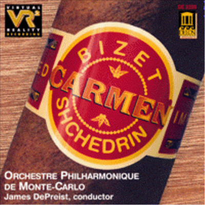 -ü帰 : 'ī'  (Bizet -Shchedrin : Carmen Ballet)(CD) - James De Preist