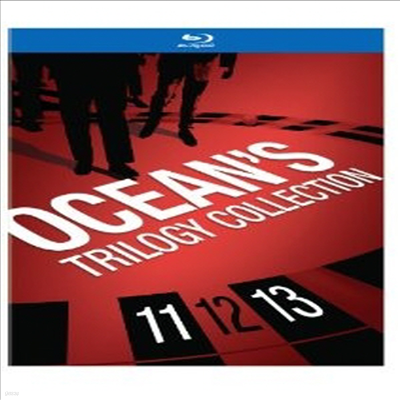 Ocean's Trilogy Collection (ǽ Ʈ ÷) (ѱ۹ڸ)(Blu-ray)