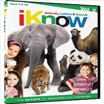 Iknow: Animals & Letters & Sounds 2 ( ˾ƿ:  &  & Ҹ 2) (ڵ1)(ѱ۹ڸ)(DVD)