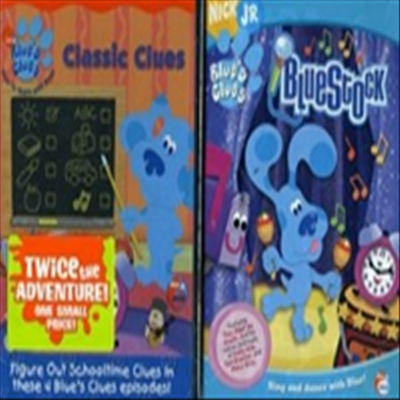 Blue's Clues: Classic Clues & Bluestock (罺Ŭ罺: Ŭ Ŭ罺 & 罺) (ڵ1)(ѱ۹ڸ)(DVD)