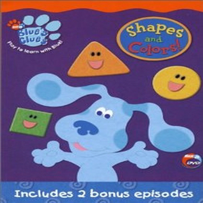 Blue's Clues: Shapes & Colors (罺Ŭ罺:  & ) (ڵ1)(ѱ۹ڸ)(DVD)