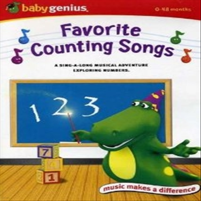 Baby Genius: Favorite Counting Songs (̺ Ͼ: ̺ ī ) (ڵ1)(ѱ۹ڸ)(DVD)