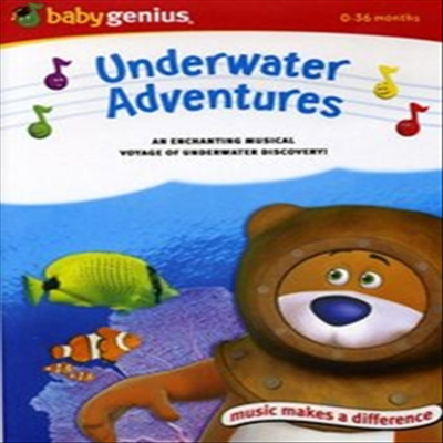 Baby Genius: Underwate Adventures (̺ Ͼ:  ) (ڵ1)(ѱ۹ڸ)(DVD)