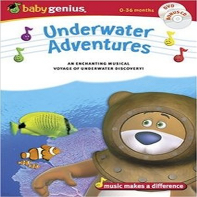Underwater Adventures ( ) (ڵ1)(ѱ۹ڸ)(DVD)