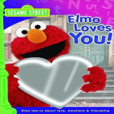 Elmo Loves You ( Ʈ:  ʸ ) (ڵ1)(ѱ۹ڸ)(DVD)