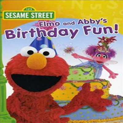 Elmo & Abby's Birthday Fun ( & ֺ ) (ڵ1)(ѱ۹ڸ)(DVD)